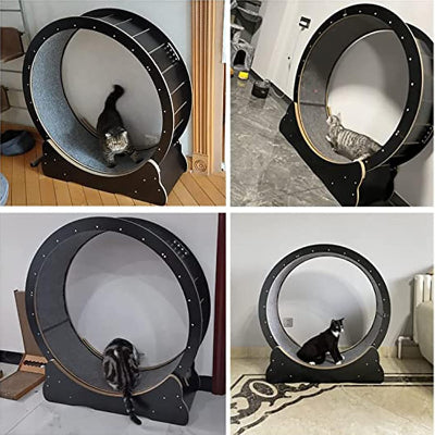 Roue Chat - KittyTread™ - Noir