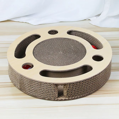 Grattoir Chat - PurrRoundScratcher™ - Minimaliste