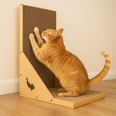 Griffoir en carton pour Chat | ProtectMeuble