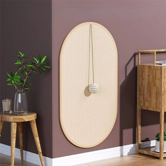 Griffoir chat | Mural Sisal Design